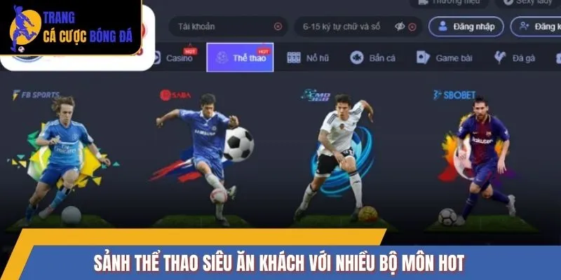 Sảnh thể thao siêu ăn khách với nhiều bộ môn hot